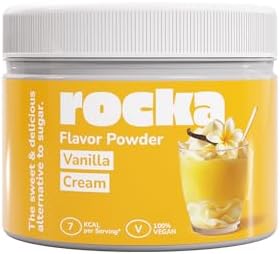 Rocka Nutrition Geschmackspulver SMACKTASTIC | Veganes Aroma-Pulver mit 11 Kcal | Perfekt für Drinks und Snacks | 250 g
