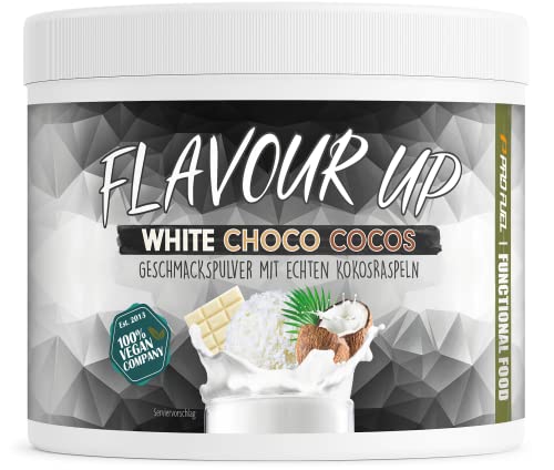 FLAVOUR UP Geschmackspulver MANGO MARACUJA 250g - Lecker und kalorienarm - Ideal für Getränke & Snacks