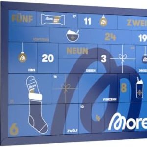 More Nutrition Adventskalender 2025 - Fitness Adventskalender für Männer und Frauen mit gesunden Snacks und proteinreich