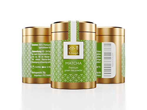 Tea Uniqo – Pink Matcha Tee Pulver für Mixgetränke, Baking & Eis – 100% natürliches Drachenfrucht Superfood