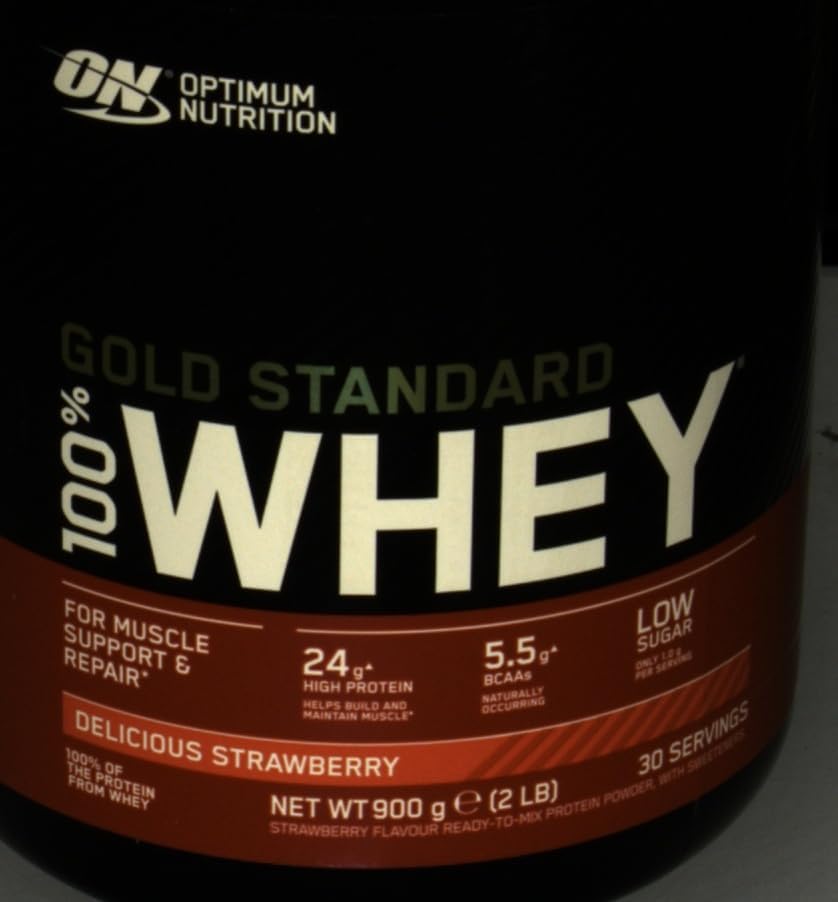 Optimum Nutrition Gold Standard Whey Proteinpulver, Double Rich Chocolate, 899g für optimale Muskelregeneration