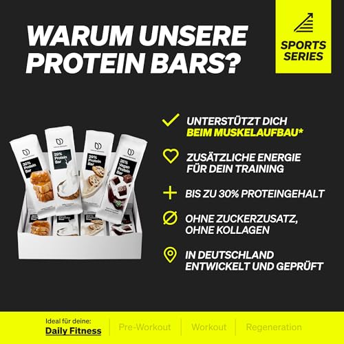 Natural Elements Proteinriegel Salted Caramel – Niedriger Zuckergehalt, 13g Protein für gesunde Snacks unterwegs – 16x45