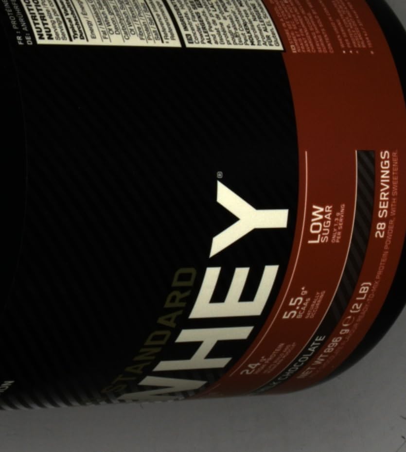 Optimum Nutrition Gold Standard Whey Proteinpulver, Double Rich Chocolate, 899g für optimale Muskelregeneration