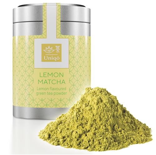 Tea Uniqo – Pink Matcha Tee Pulver für Mixgetränke, Baking & Eis – 100% natürliches Drachenfrucht Superfood