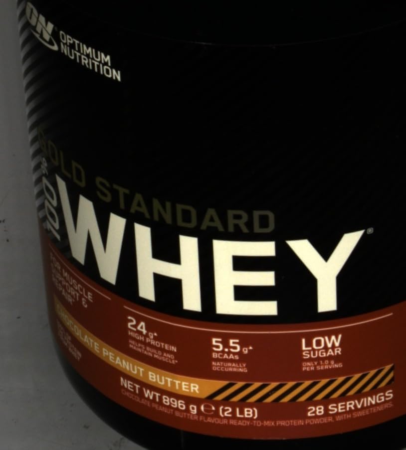 Optimum Nutrition Gold Standard Whey Proteinpulver, Double Rich Chocolate, 899g für optimale Muskelregeneration