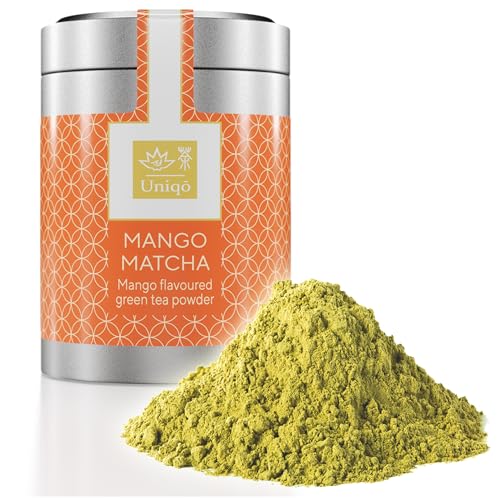 Tea Uniqo – Pink Matcha Tee Pulver für Mixgetränke, Baking & Eis – 100% natürliches Drachenfrucht Superfood