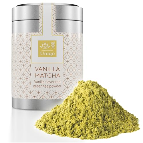 Tea Uniqo – Pink Matcha Tee Pulver für Mixgetränke, Baking & Eis – 100% natürliches Drachenfrucht Superfood