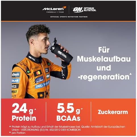 Optimum Nutrition Gold Standard Whey Proteinpulver, Double Rich Chocolate, 899g für optimale Muskelregeneration