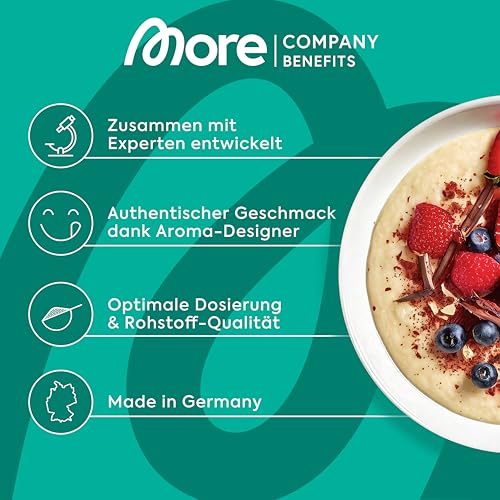 More Protein Grießpudding |0 – 10er Tray, cremig-leckerer Eiweißgenuss, schnell & ohne Kochen für jede Gelegenheit