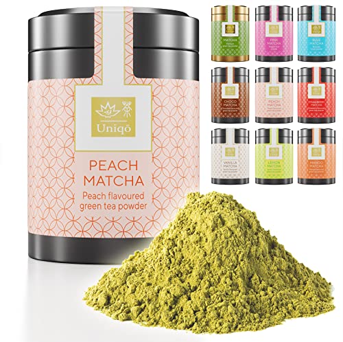 Tea Uniqo – Pink Matcha Tee Pulver für Mixgetränke, Baking & Eis – 100% natürliches Drachenfrucht Superfood